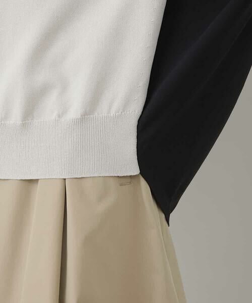 HIROKO KOSHINO / ヒロココシノ ニット・セーター | ジョイントニットプルオーバー | 詳細6