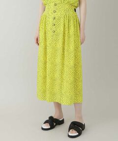 HIROKO KOSHINO / ヒロココシノ ロング・マキシ丈スカート | 【日本製】フラワーパターンスカート