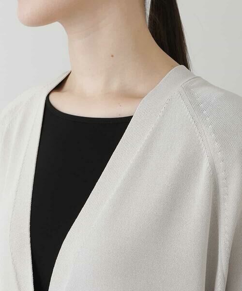 HIROKO KOSHINO / ヒロココシノ カーディガン・ボレロ | ジョイントニットカーディガン | 詳細5