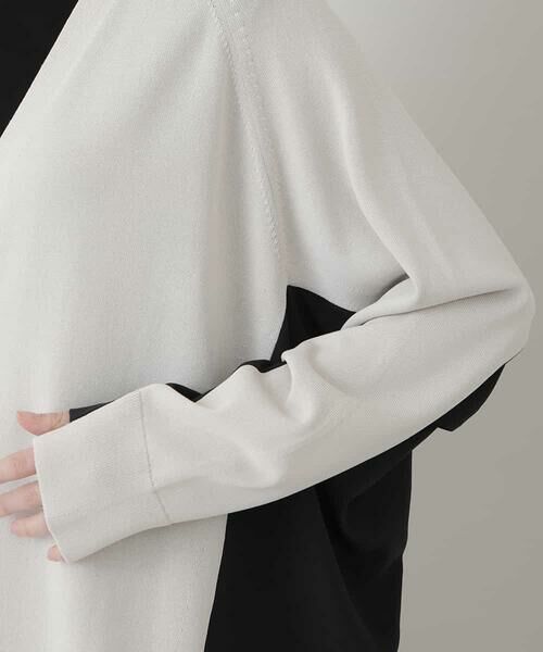 HIROKO KOSHINO / ヒロココシノ カーディガン・ボレロ | ジョイントニットカーディガン | 詳細6