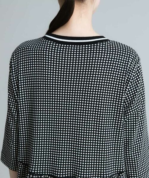 HIROKO KOSHINO / ヒロココシノ ロング・マキシ丈ワンピース | 【洗濯機で洗える/日本製】ドットパターンワンピース | 詳細3