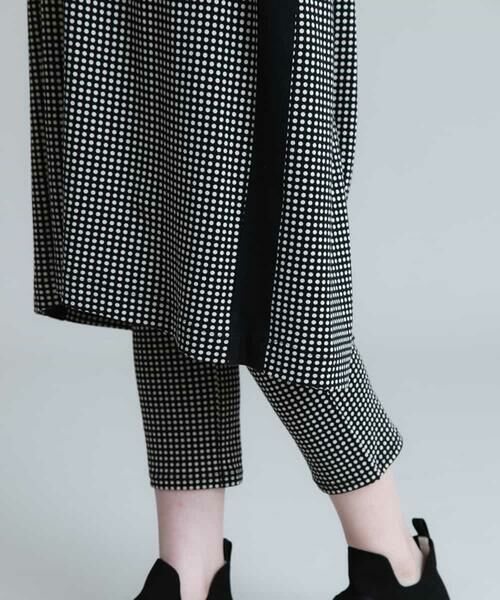 HIROKO KOSHINO / ヒロココシノ ロング・マキシ丈ワンピース | 【洗濯機で洗える/日本製】ドットパターンワンピース | 詳細7