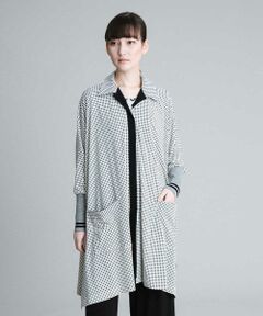 HIROKO KOSHINO / ヒロココシノ カーディガン・ボレロ | 【洗濯機で洗える/日本製】ドットパターンカットソージャケット