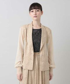 HIROKO KOSHINO / ヒロココシノ テーラードジャケット | ドットプリントジャケット