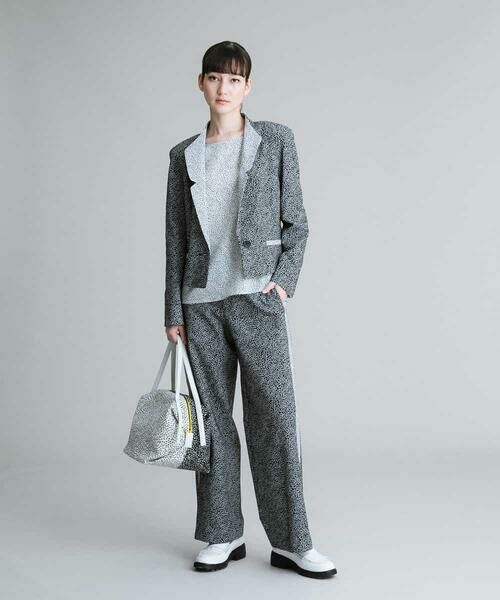 HIROKO KOSHINO / ヒロココシノ テーラードジャケット | 【日本製】フラワーモチーフジャケット | 詳細9