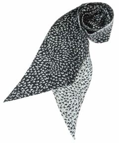 HIROKO KOSHINO / ヒロココシノ マフラー・ショール・スヌード・ストール | 【日本製】キクプリントタイストール