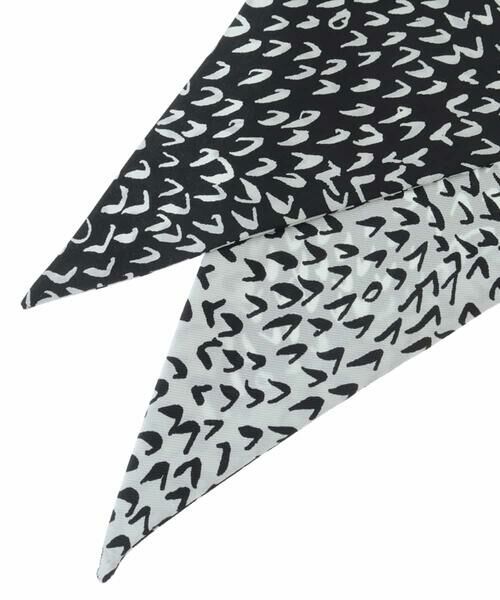 HIROKO KOSHINO / ヒロココシノ マフラー・ショール・スヌード・ストール | 【日本製】キクプリントタイストール | 詳細2