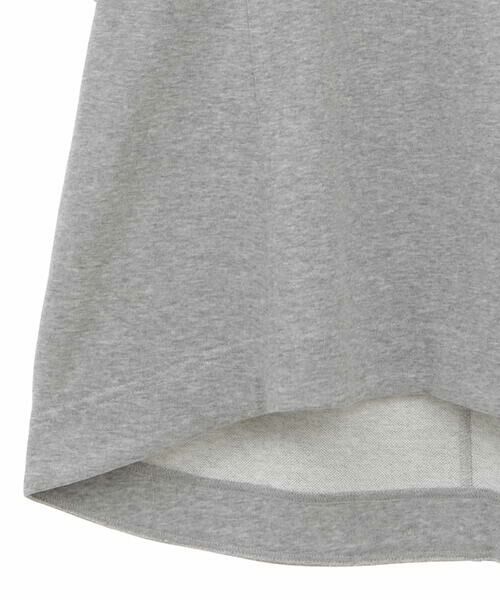 HIROKO KOSHINO / ヒロココシノ カットソー | 【洗濯機で洗える/日本製】シャーリングアクセント裏毛トップス | 詳細10