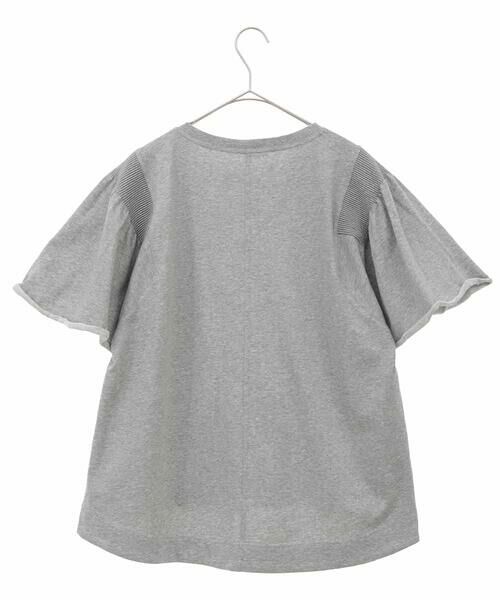 HIROKO KOSHINO / ヒロココシノ カットソー | 【洗濯機で洗える/日本製】シャーリングアクセント裏毛トップス | 詳細7