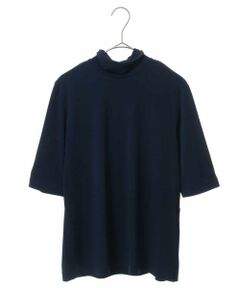 HIROKO KOSHINO / ヒロココシノ カットソー | 【洗濯機で洗える/日本製】ハイネックプルオーバー