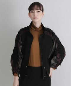 HIROKO KOSHINO / ヒロココシノ その他アウター | 【日本製】ボーダータフタジャケット