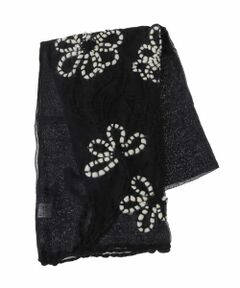 HIROKO KOSHINO / ヒロココシノ マフラー・ショール・スヌード・ストール | フラワーエンブロイダリーストール