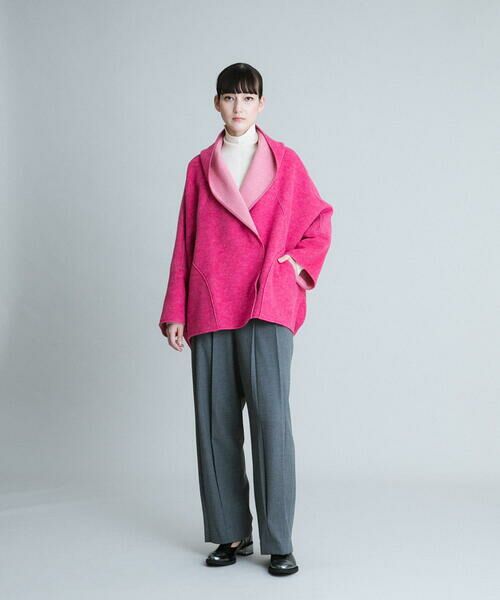 HIROKO KOSHINO / ヒロココシノ その他アウター | 【日本製】ドルマンシルエットコート | 詳細10