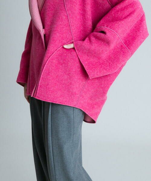 HIROKO KOSHINO / ヒロココシノ その他アウター | 【日本製】ドルマンシルエットコート | 詳細7