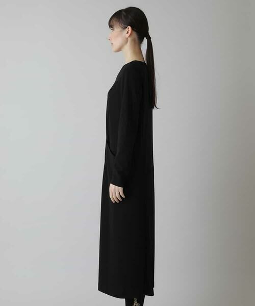 HIROKO KOSHINO / ヒロココシノ ドレス | 【洗える/日本製】フロントジップワンピース | 詳細1