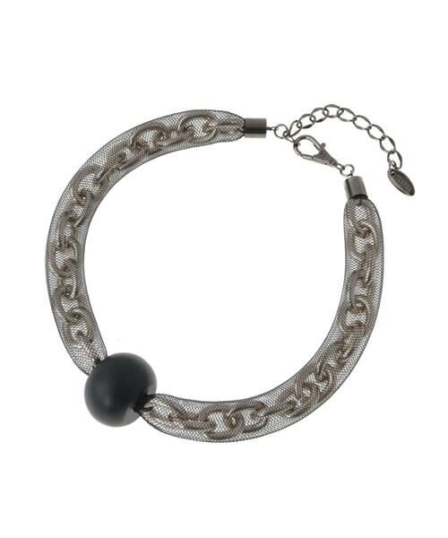 HIROKO KOSHINO / ヒロココシノ ネックレス・ペンダント・チョーカー | 【日本製】メッシュショートネックレス | 詳細1