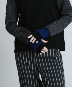 HIROKO KOSHINO / ヒロココシノ 手袋 | 【洗える】2WAYデザインアームカバー