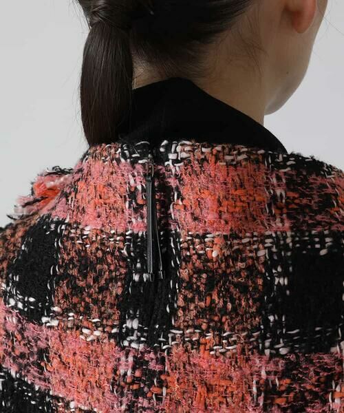 HIROKO KOSHINO / ヒロココシノ ベスト | 【日本製】ファンシーツイードベスト | 詳細4