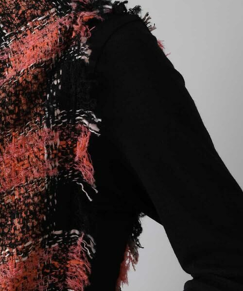 HIROKO KOSHINO / ヒロココシノ ベスト | 【日本製】ファンシーツイードベスト | 詳細5