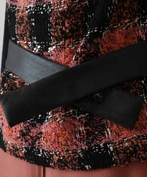 HIROKO KOSHINO / ヒロココシノ ベスト | 【日本製】ファンシーツイードベスト | 詳細6