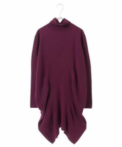 HIROKO KOSHINO / ヒロココシノ ニット・セーター | 【日本製】ホールガーメントドレープニット