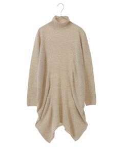 HIROKO KOSHINO / ヒロココシノ ニット・セーター | 【日本製】ホールガーメントドレープニット