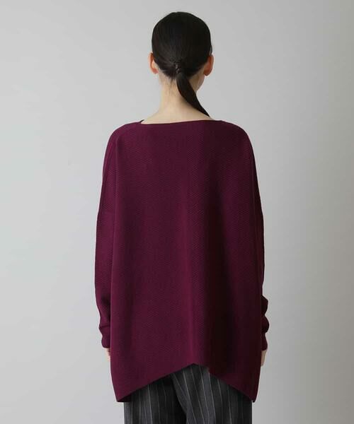 HIROKO KOSHINO / ヒロココシノ ニット・セーター | 【日本製】イレギュラーヘムニットプルオーバー | 詳細2