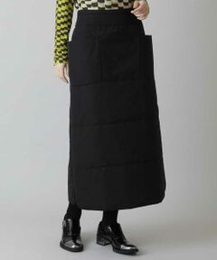 HIROKO KOSHINO / ヒロココシノ ロング・マキシ丈スカート | 【日本製】キルティングデザインスカート