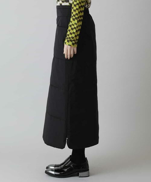 HIROKO KOSHINO / ヒロココシノ ロング・マキシ丈スカート | 【日本製】キルティングデザインスカート | 詳細1