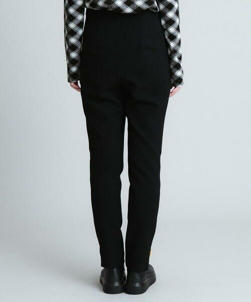 HIROKO KOSHINO / ヒロココシノ チノ・ワークパンツ | 【日本製】サイドジップストレートパンツ | 詳細6