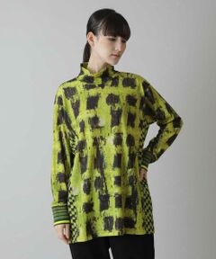 HIROKO KOSHINO / ヒロココシノ チュニック | 【日本製】ファンシーツイードデザインチュニック