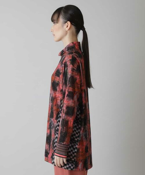 HIROKO KOSHINO / ヒロココシノ チュニック | 【日本製】ファンシーツイードデザインチュニック | 詳細1