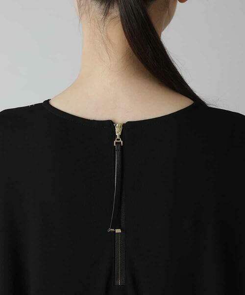 HIROKO KOSHINO / ヒロココシノ チュニック | 【洗える/日本製】ジョイクールラメプリントチュニック | 詳細4