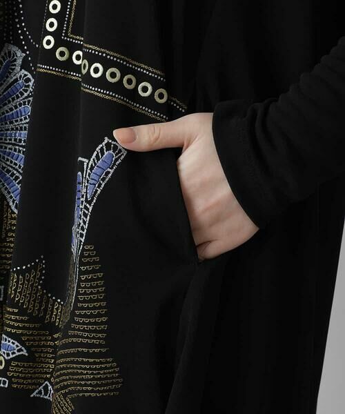 HIROKO KOSHINO / ヒロココシノ チュニック | 【洗える/日本製】ジョイクールラメプリントチュニック | 詳細6