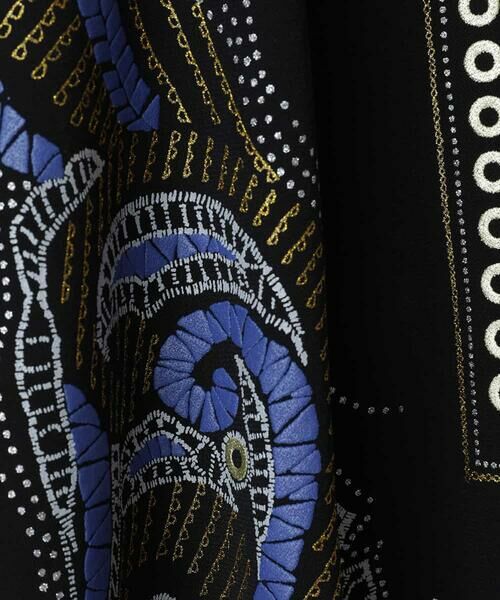 HIROKO KOSHINO / ヒロココシノ チュニック | 【洗える/日本製】ジョイクールラメプリントチュニック | 詳細8