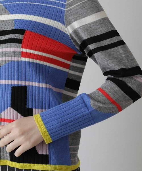 HIROKO KOSHINO / ヒロココシノ ニット・セーター | インターシャニットプルオーバー | 詳細5