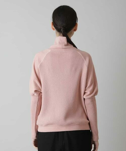 HIROKO KOSHINO / ヒロココシノ ニット・セーター | 【洗濯機で洗える/日本製】リブ天竺ハイネックプルオーバー | 詳細2