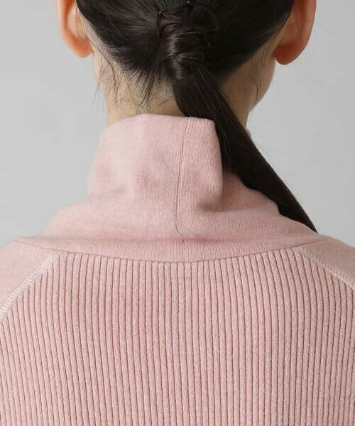 HIROKO KOSHINO / ヒロココシノ ニット・セーター | 【洗濯機で洗える/日本製】リブ天竺ハイネックプルオーバー | 詳細4