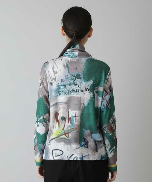 HIROKO KOSHINO / ヒロココシノ ニット・セーター | 【洗濯機で洗える/日本製】ィティガーゼタートルネックプルオーバー | 詳細2