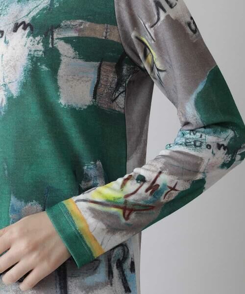 HIROKO KOSHINO / ヒロココシノ ニット・セーター | 【洗濯機で洗える/日本製】ィティガーゼタートルネックプルオーバー | 詳細5