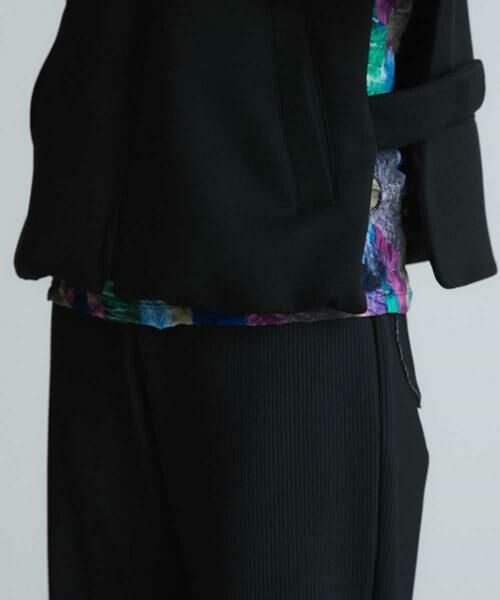 HIROKO KOSHINO / ヒロココシノ ベスト | 【洗濯機で洗える】ダンボールフードベスト | 詳細8