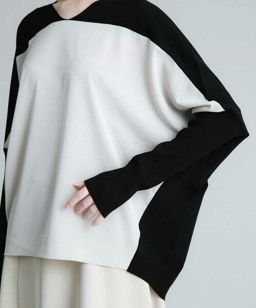 HIROKO KOSHINO / ヒロココシノ ニット・セーター | ドルマンシルエットニットプルオーバー | 詳細5