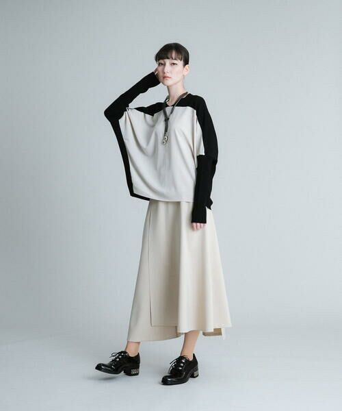 HIROKO KOSHINO / ヒロココシノ ニット・セーター | ドルマンシルエットニットプルオーバー | 詳細9
