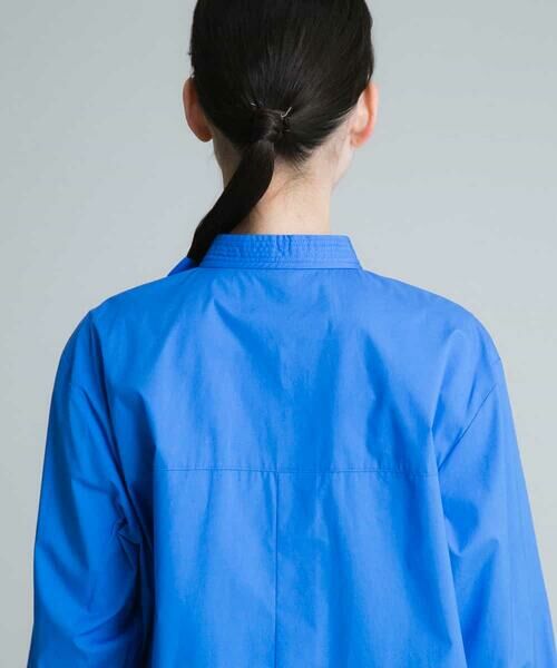 HIROKO KOSHINO / ヒロココシノ シャツ・ブラウス | 【洗濯機で洗える】キルティングポイントデザインシャツ | 詳細3