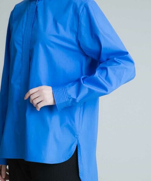 HIROKO KOSHINO / ヒロココシノ シャツ・ブラウス | 【洗濯機で洗える】キルティングポイントデザインシャツ | 詳細5