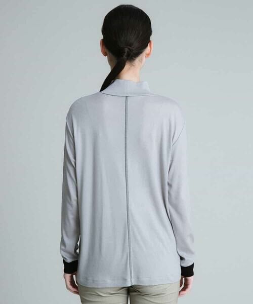 HIROKO KOSHINO / ヒロココシノ カットソー | 【洗える/日本製】アートプリントロングTシャツ | 詳細2