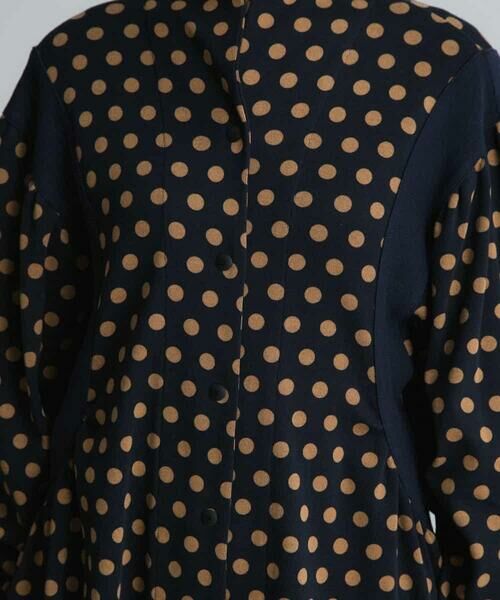 HIROKO KOSHINO / ヒロココシノ パーカー | 【洗える/日本製】ドット柄デザインパーカー | 詳細10