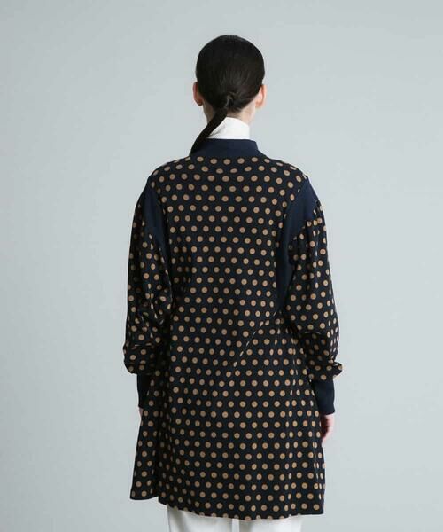 HIROKO KOSHINO / ヒロココシノ パーカー | 【洗える/日本製】ドット柄デザインパーカー | 詳細4