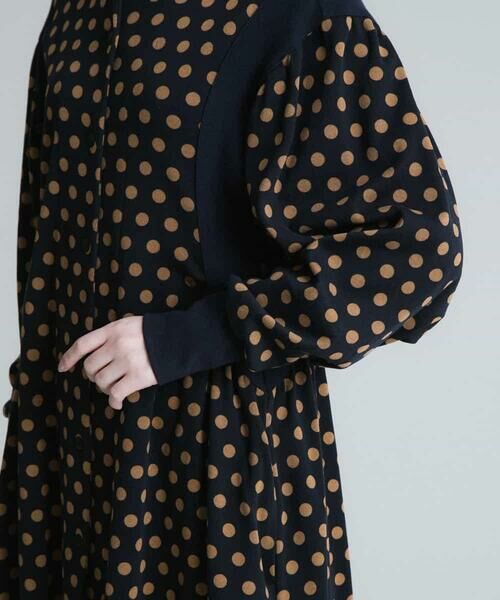 HIROKO KOSHINO / ヒロココシノ パーカー | 【洗える/日本製】ドット柄デザインパーカー | 詳細7