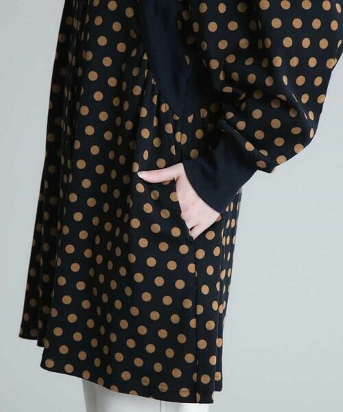 HIROKO KOSHINO / ヒロココシノ パーカー | 【洗える/日本製】ドット柄デザインパーカー | 詳細8